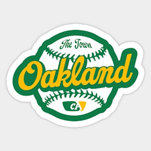 Oakland Baseball Sticker